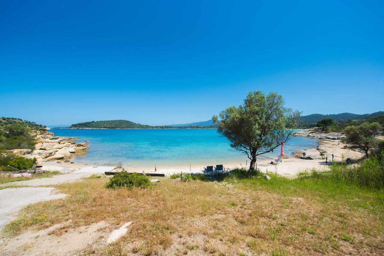 אורמוס פנגיאס Nereus & Oceanus Beachfront Apartments, Lagonisi Beach #Feelslikehome מראה חיצוני תמונה