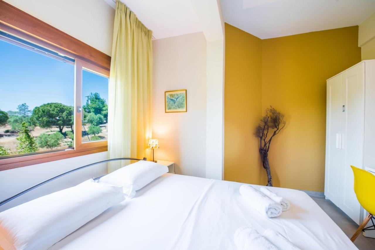 אורמוס פנגיאס Nereus & Oceanus Beachfront Apartments, Lagonisi Beach #Feelslikehome מראה חיצוני תמונה